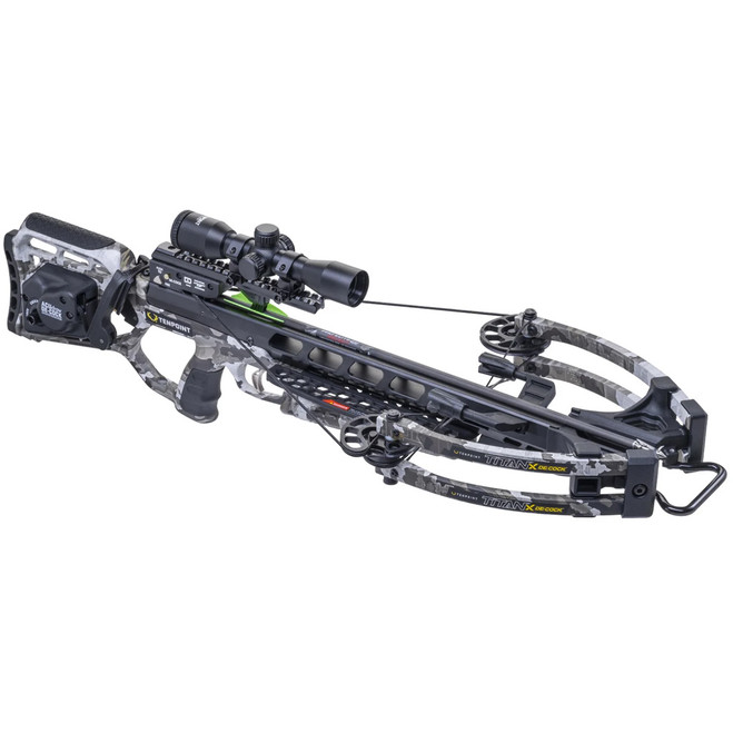 TenPoint Titan X Decock Crossbow Package ACUdraw De-Cock ProView 400 Scope