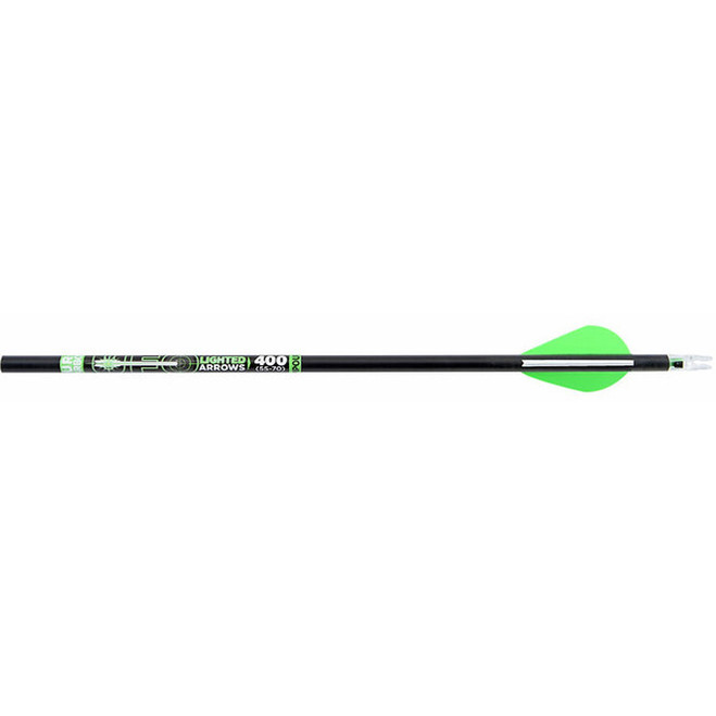 30-06 UFO Lighted Carbon Arrow Green 30 in. 3 pk.