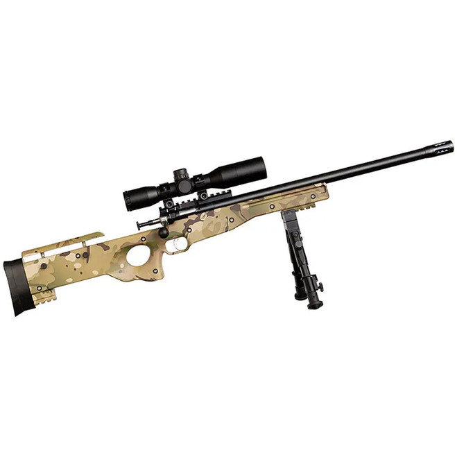 Keystone Crickett Precision Rifle Package 22 LR 16.1 in. Blued/Multi Cam