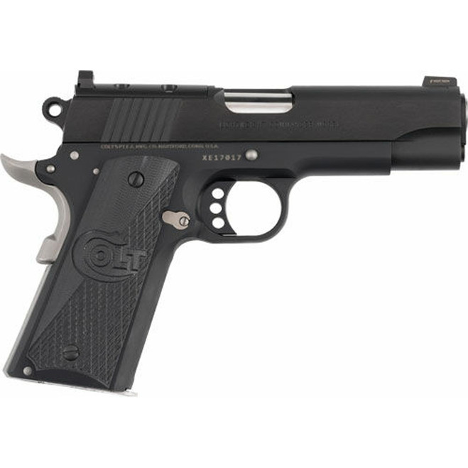 Colt 1911 OR Night Commander Pistol 45 ACP 4.25 in. Black/Blued 8 rd.