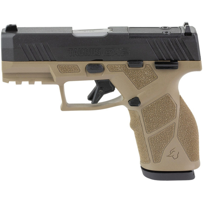 Taurus GX2 TORO Pistol 9mm 3.38 in. FDE/Black 13 rd.