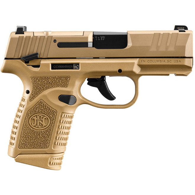 FN Reflex MRD NMS Pistol  9mm 3.3 in. FDE 10 rd. 