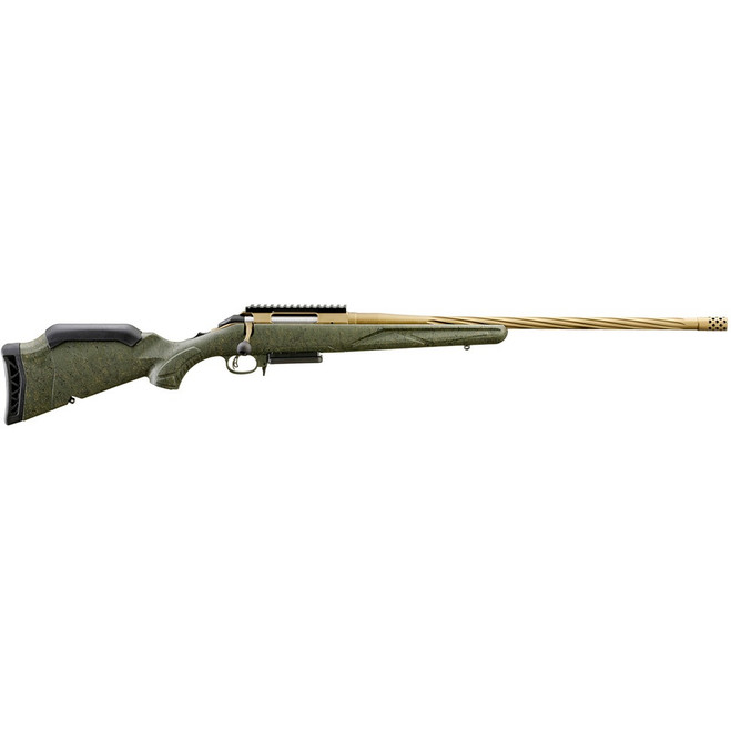 Ruger American Gen II Predator Rifle 350 Legend 22in Barrrel 5rd Green Splatter Stock
