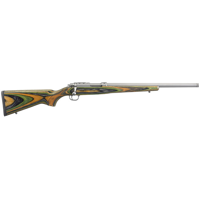 Ruger 77/22 Rifle 22 Hornet 18.5in Barrel Laminate Stock Stainless