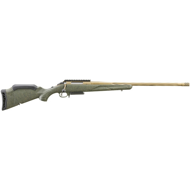 Ruger American Predator Gen II Rifle 243 Win. 22 in. Green Splatter