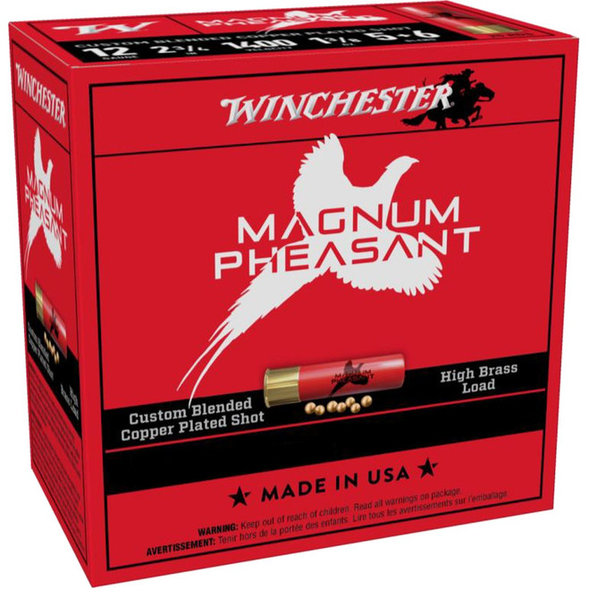 Winchester Magnum Pheasant Shotgun Ammo 12 ga. 2 3/4 in. 5 & 6 Blend 1 3/8 oz. 25 rd.