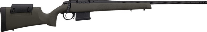 Weatherby 307 Range XP 2.0 Rifle 25 CM 22 in. Grn/BLK/Grey w/Brake RH