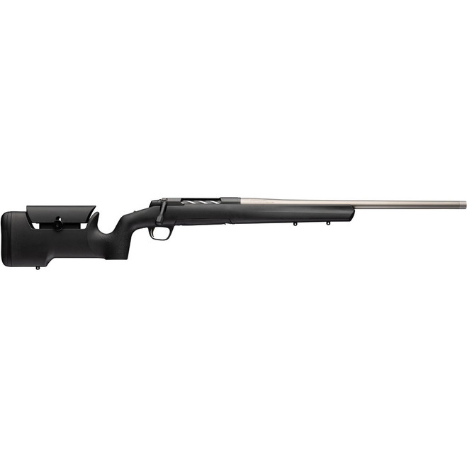 Browning X-Bolt 2 Special Max LR SPR Rifle 308 Win 18 in. SS/BLK Adj Stock & Threaded 4 rd.