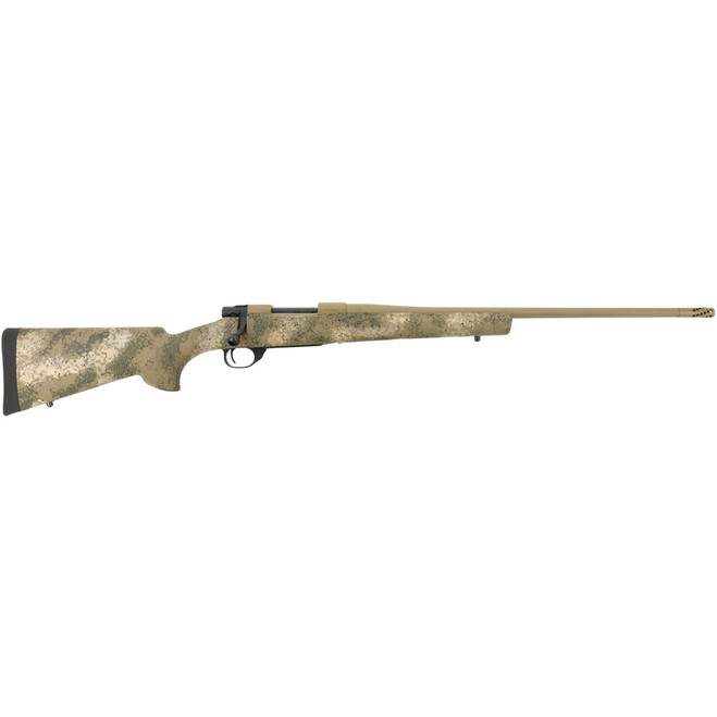 Howa M1500 Fence Line Rifle 22-250 Rem 22 in. Bronze/Scorched Earth Camo