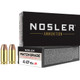 Nosler Match Grade Handgun Ammunition 45 ACP 185 gr. CC HPBT 50 rd.