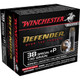 Winchester Defender Pistol Ammo 38 Spl+P 130 gr. Bonded Jacket HP 20 rd.