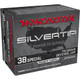 Winchester Super-X Pistol Ammo 38 Spcl. 110 gr. Silvertip HP 20 rd.