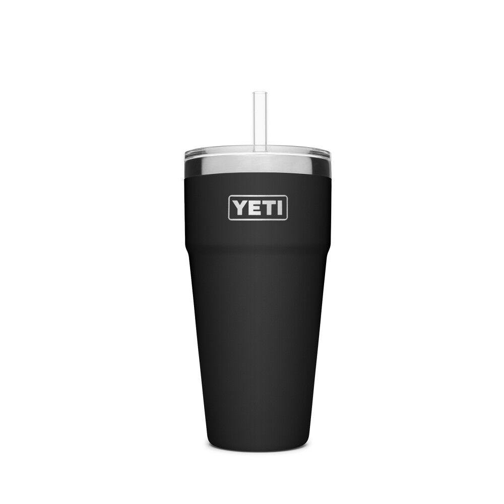 Yeti Rambler 26 oz Stackable Cup With Straw Lid - YRAM26STRAWCUPCAMPGREEN