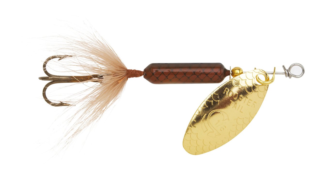 Worden Original Rooster 1 3/4 1/24 oz Tail Spinner with Treble Hook -  Kinsey's Outdoors