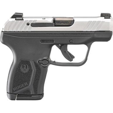Ruger LCP Max .380 ACP Compact Pistol – Black/Stainless, 2.8" Barrel, 10-Round Mag