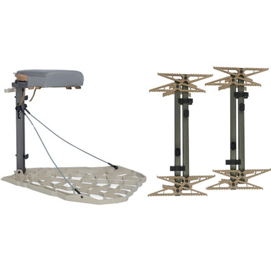 XOP J Hook Climbing Stick Carrying System (Set Of 2) - Tree Steps Transport