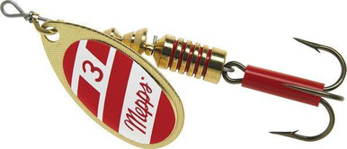 Mepps #3 Red/White - Freedom Outfitters
