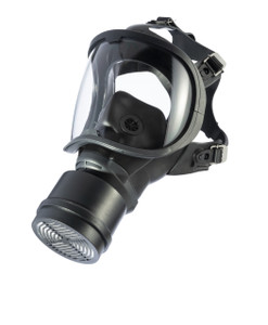 Dpi Sèkur IDEA CBRN Police and Corrections Respirator right with canister