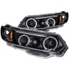 2006-2011 Honda Civic Projector Headlights w/ Halo Black (CCFL) 121062