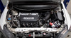 K-Tuned short ram intake installed in a Civic Si engine bay