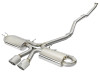 aFe Takeda Cat-Back Exhaust System w/ Polished Tips 2017 Honda Civic Si Coupe I4 1.5T 3in 304 SS