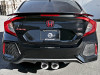 aFe Takeda Cat-Back Exhaust System w/ Polished Tips 2017 Honda Civic Si Coupe I4 1.5T 3in 304 SS