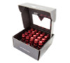 NRG 700 Series M12 X 1.5 Steel Lug Nut w/Dust Cap Cover Set 21 Pc w/Locks & Lock Socket - Red