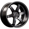 JNC014 wheel in black