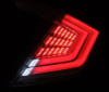 AlphaRex 16-21 Honda Civic Hatchback / Type-R FK8 Nova-Series LED Tail Lights (Pair) - Clear