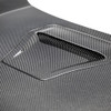 Civic Type-R Carbon Fiber Hood Seibon 2017-2020 OEM Style FK8 (HD17HDCVR-OE