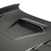 Civic Type-R TS Style Carbon Fiber Hood Seibon 2017-2020 FK8 (HD17HDCVR-TS