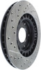 StopTech 00-09 S2000 Slotted & Drilled Left Front Rotor