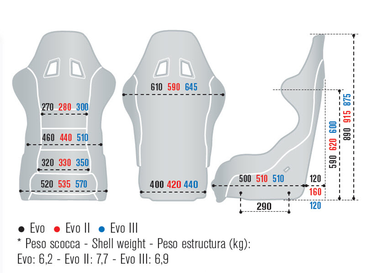 Sparco Evo Racing Competition Seat