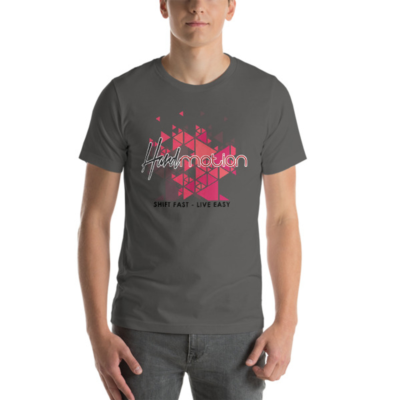 HARDmotion Geometric Cherry Blossom Comfort T-Shirt