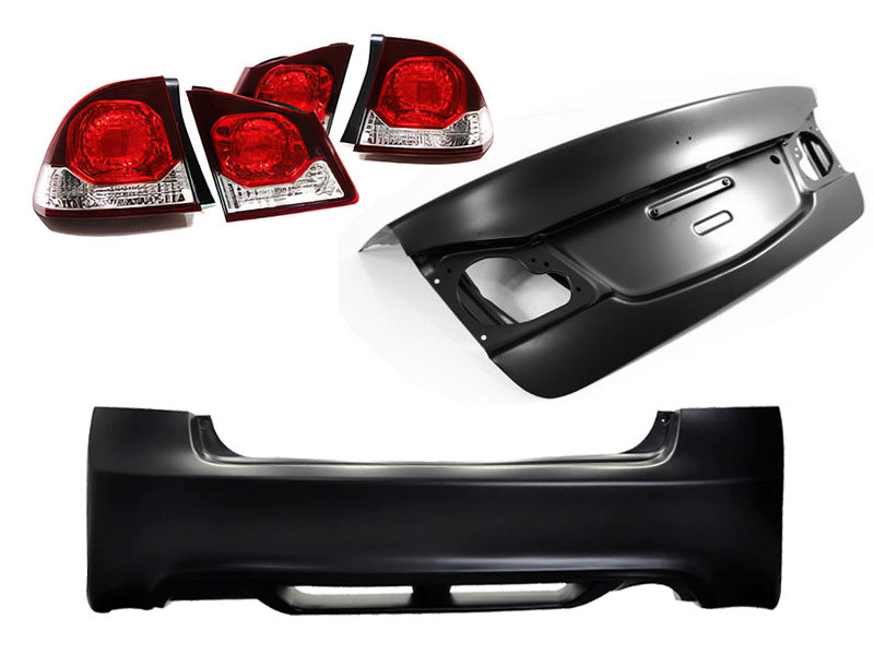 06-11 Honda Civic JDM Full FD2 Type-R Rear Conversion Kit | Trunk Tails ...