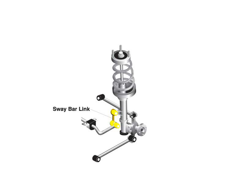 Whiteline 2016-2019 Honda Civic Rear Swaybar End Link | Si, Type-R, Sport