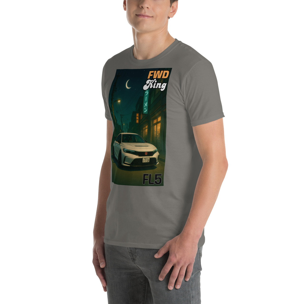 2023 Honda Civic Type-R FL5 T-Shirt In Japan 100% Cotton