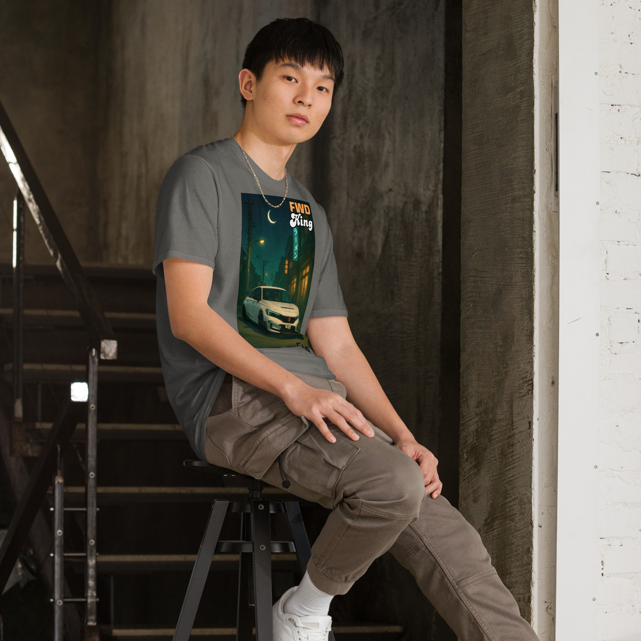 2023 Honda Civic Type-R FL5 T-Shirt In Japan 100% Cotton