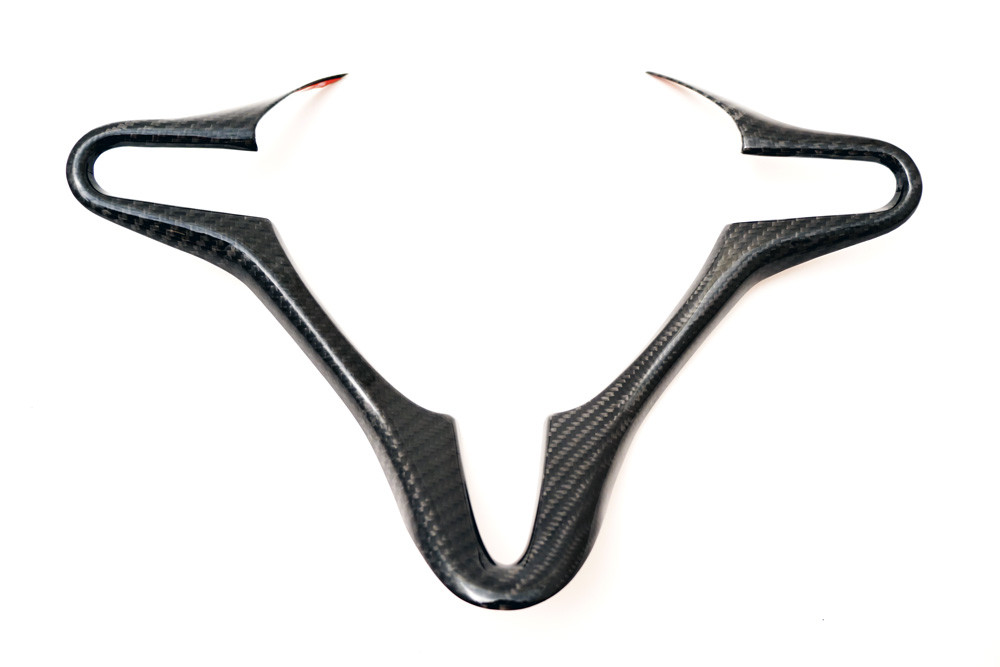 HARDmotion 0611 Honda Civic "REAL" Carbon Fiber Steering Wheel Trim