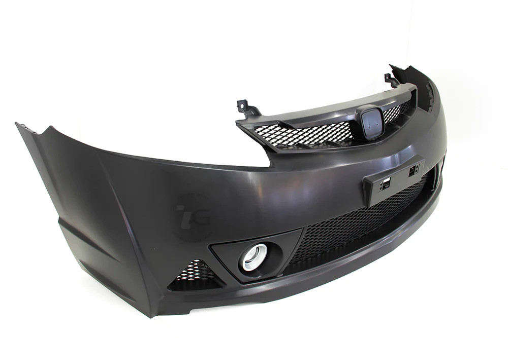 06-11 Honda Civic USDM Mugen RR Front Bumper + Fogs - HARDmotion