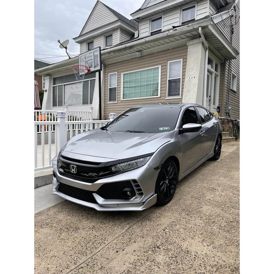 2016-2021 Honda Civic Type-R Conversion Front Bumper Kit - HARDmotion ...