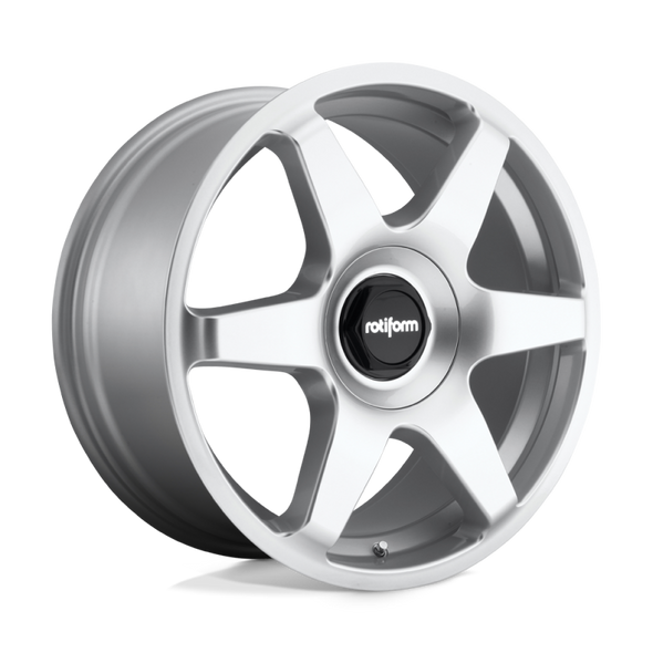 Rotiform R114 SIX Wheel 18x8.5 5x100/5x112 35 Offset - Gloss Silver