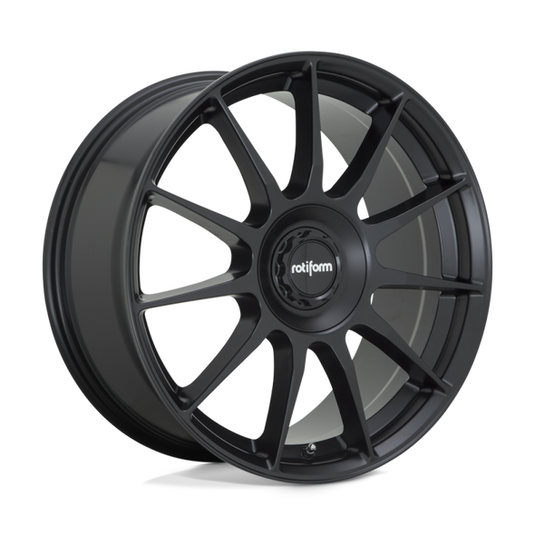 Rotiform R168 DTM Wheel 20x8.5 5x112/5x120 35 Offset - Satin Black