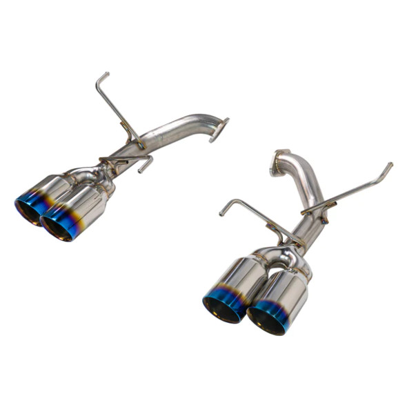 Remark 2022+ Subaru WRX (VB) 3.5in Axleback Exhaust w/ Burnt Stainless Single Wall Tip