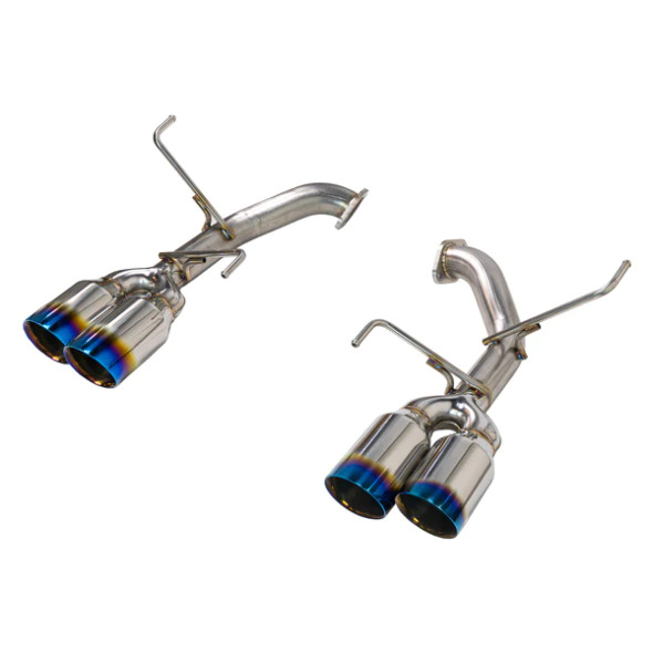 Remark 2022+ Subaru WRX (VB) 4in Axleback Exhaust w/ Burnt Stainless Double Wall Tip