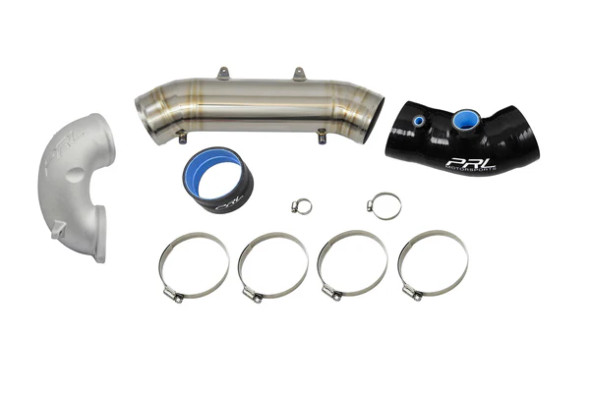 PRL Motorsports 2017-2021 Honda Civic Type-R FK8 Titanium Turbocharger Inlet Pipe Kit with all the parts dissambled PRL Motorsports 2017-2021 Honda Civic Type-R FK8 Titanium Turbocharger Inlet Pipe Kit with all the parts dissambled