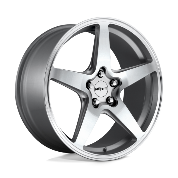 Rotiform R147 WGR Wheel 19x8.5 5x114.3 35 Offset - Gloss Silver
