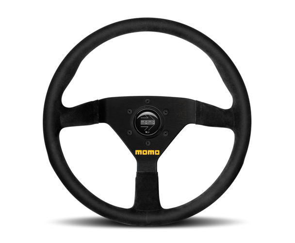 Momo MOD78 Steering Wheel 350 mm -  Black Suede/Black Spokes