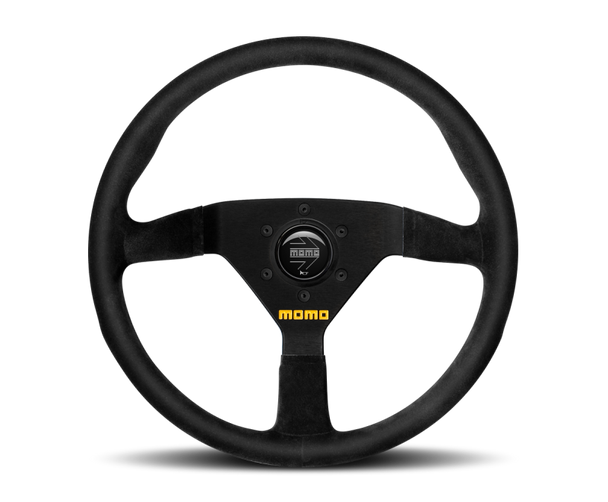 Momo MOD78 Steering Wheel 320 mm - Black Suede/Black Spokes