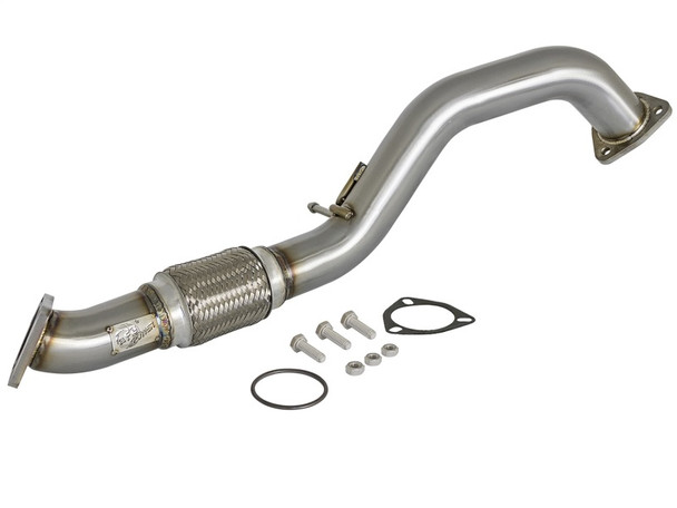 aFe Power Elite Twisted Steel 16-21 Honda Civic I4-1.5L (t) 2.5in Rear Down-Pipe Mid-Pipe